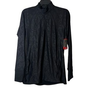 BCG Athletic Cold Weather 1/4 Zip Training Base Layer Pullover Top